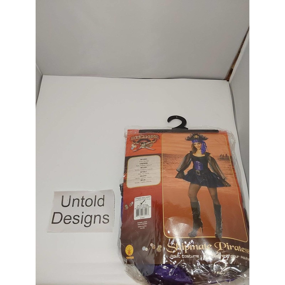 Rubie's Women's shipmate Pirates Halloween Costume, Black/Purple, Standard